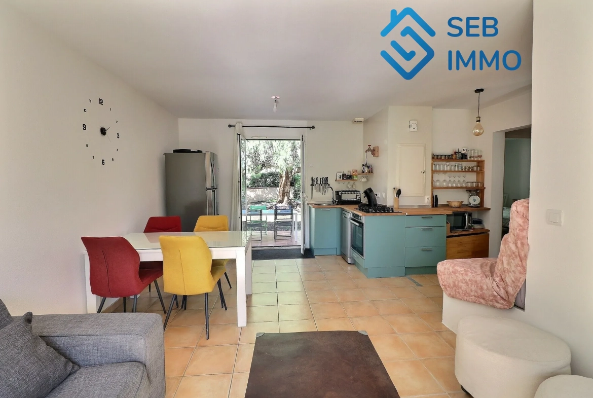 Maison 64m² 3 pièces avec jardin et piscine à Argelès-sur-Mer 