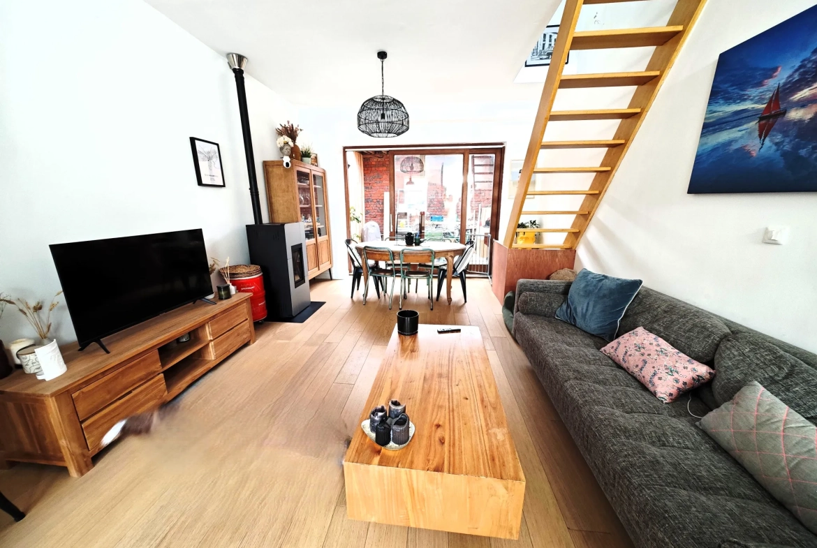 Maison à vendre à Tourcoing - 3 chambres, 79 m², idéalement située 