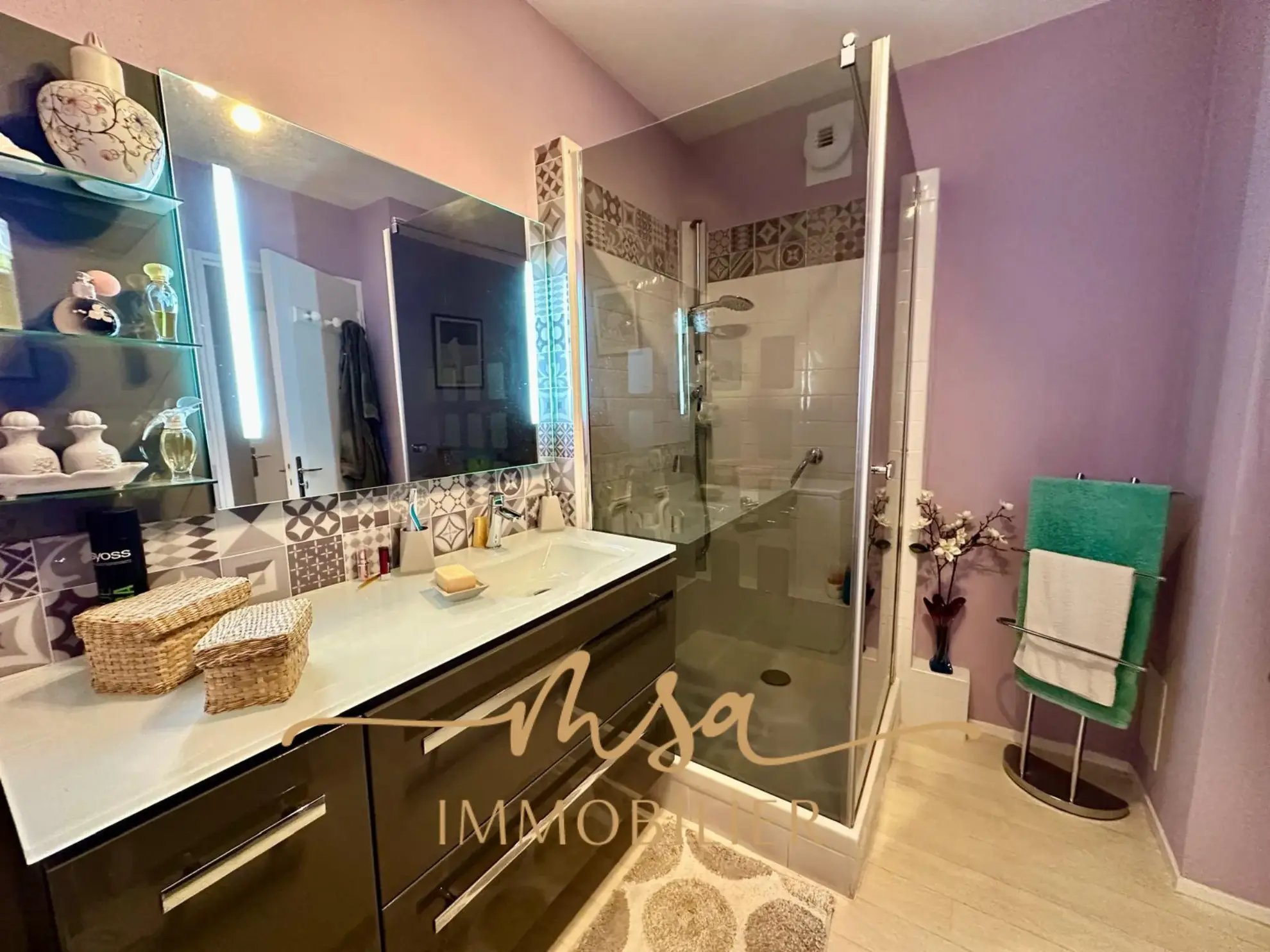 Appartement F3 de 80 m² à Bonsecours avec balcon, garage, cave et résidence sécurisée 