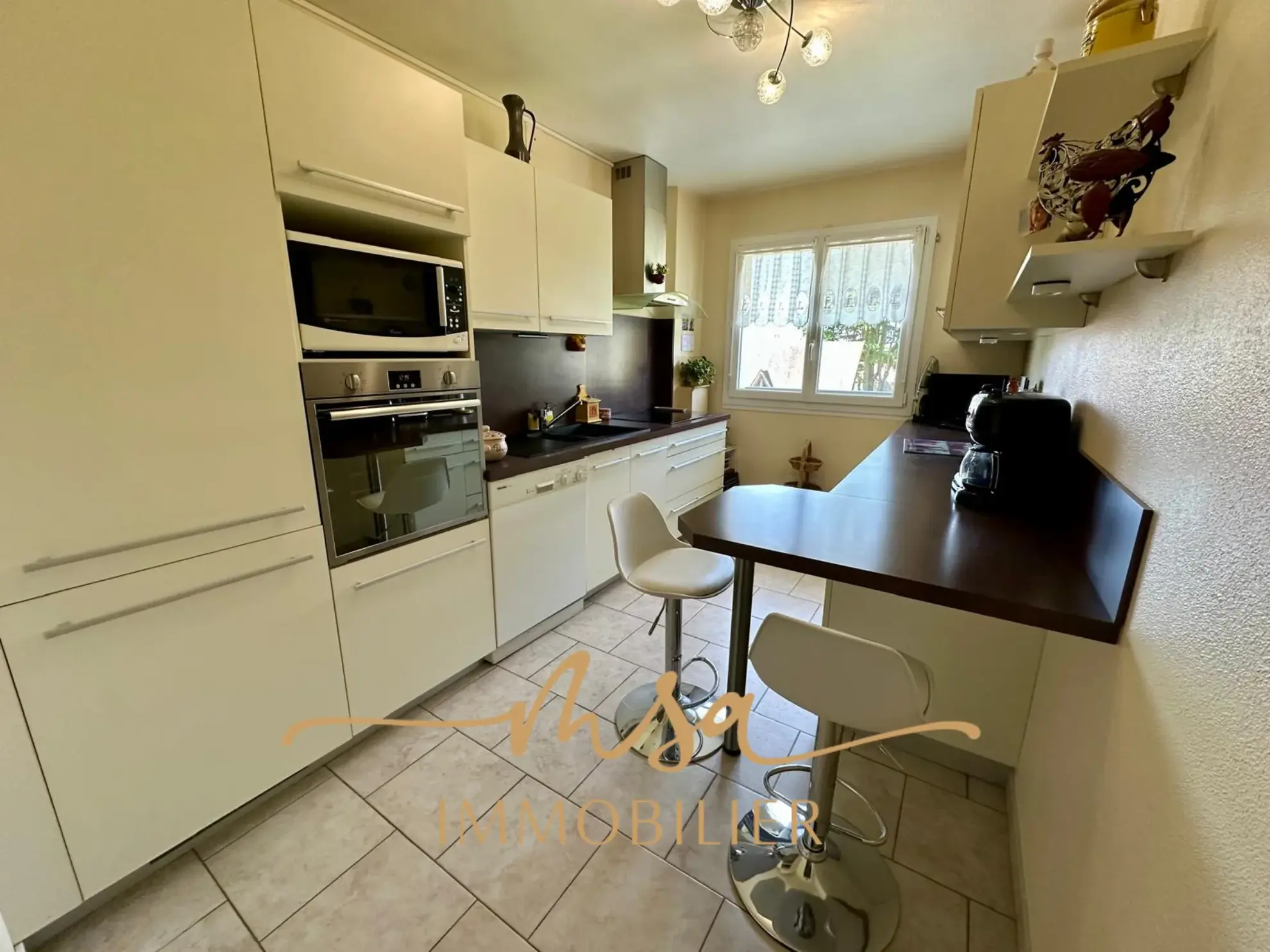 Appartement F3 de 80 m² à Bonsecours avec balcon, garage, cave et résidence sécurisée 