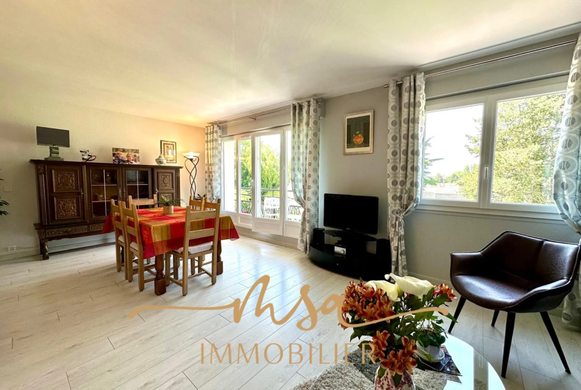 Appartement F3 de 80 m² à Bonsecours avec balcon, garage, cave et résidence sécurisée 