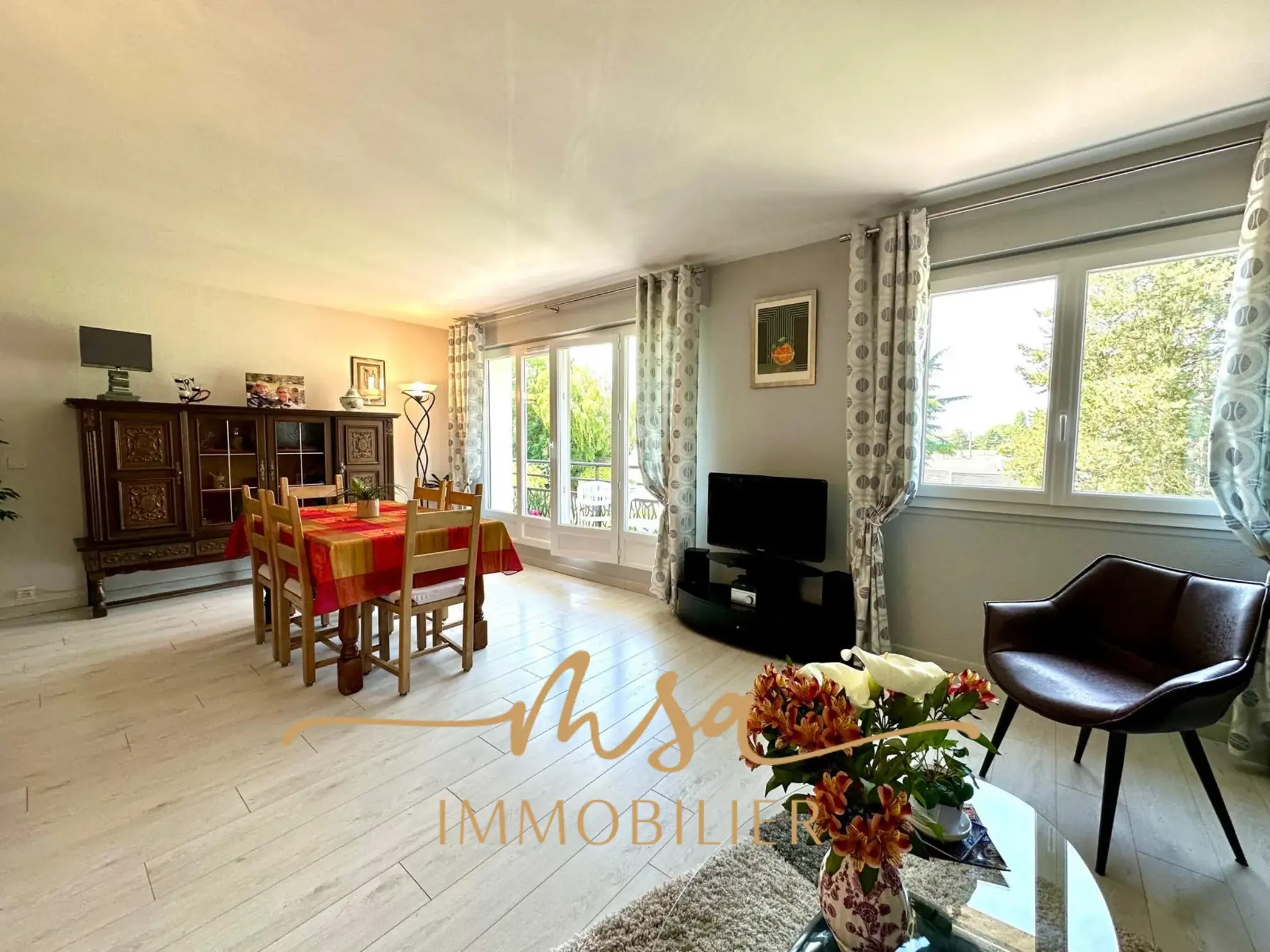 Appartement F3 de 80 m² à Bonsecours avec balcon, garage, cave et résidence sécurisée 