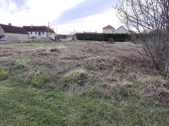 Terrain constructible de 1189 m² à Laduz, proche Auxerre et Joigny