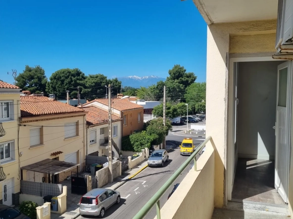 Appartement de 80 m² avec 3 chambres, balcon et vue sur le Canigou à Perpignan