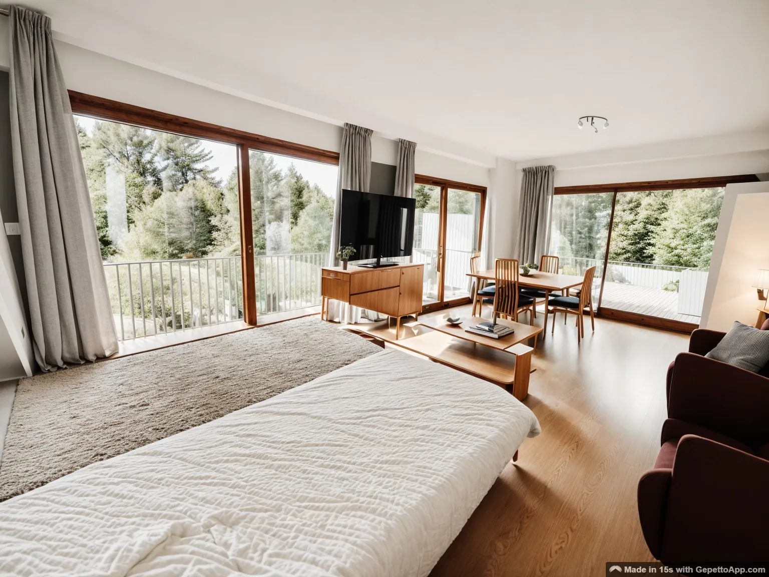 Appartement F2 lumineux en rez-de-jardin avec balcon dans résidence paisible 