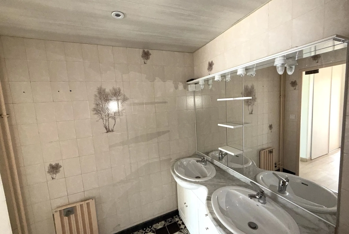 Appartement F4 rénové avec balcon et garage à Montreynaud, Saint-Étienne 