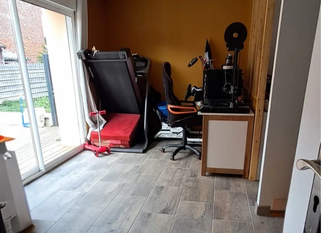 Maison rénovée avec jardin, garage et 3 chambres à Bohain proche Fresnoy-le-Grand 
