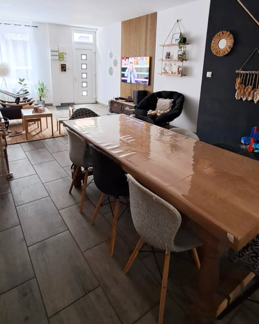 Maison rénovée avec jardin, garage et 3 chambres à Bohain proche Fresnoy-le-Grand 