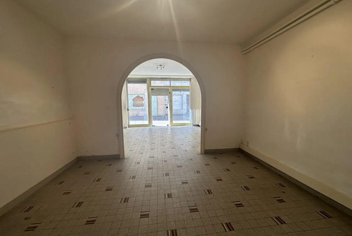 Maison de ville à vendre à Marcigny - Rénovation avec potentiel, 3 chambres, chauffage gaz 