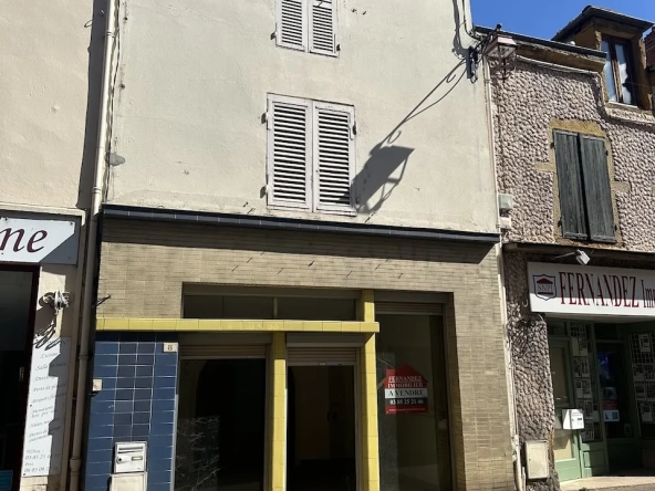 Maison de ville à vendre à Marcigny - Rénovation avec potentiel, 3 chambres, chauffage gaz