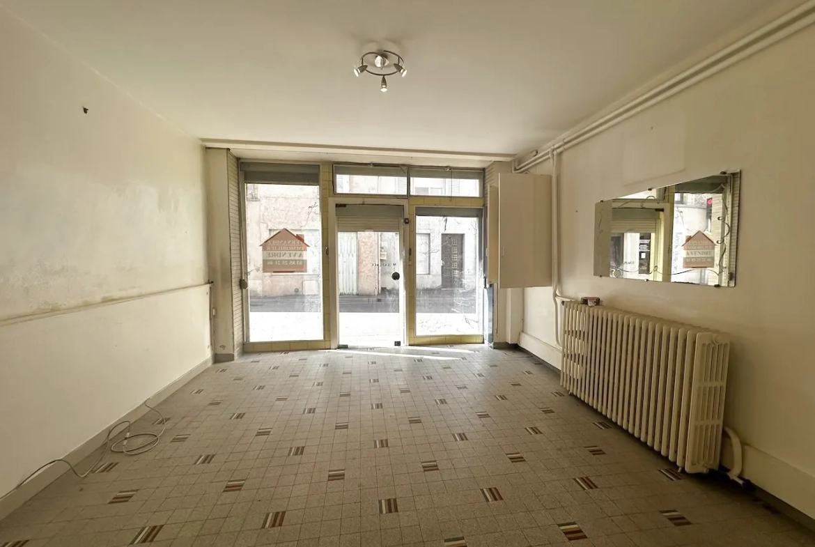 Maison de ville à vendre à Marcigny - Rénovation avec potentiel, 3 chambres, chauffage gaz 