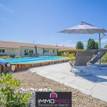 Maison de plain-pied de 140 m² avec piscine à Verdun proche zone du dragon