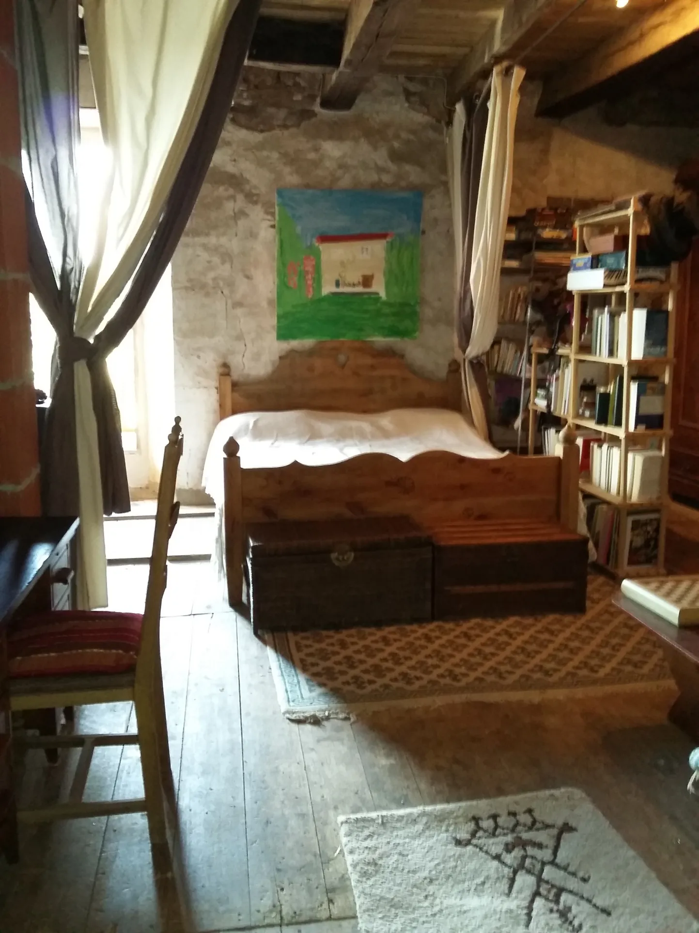 Maison en pierre à rénover avec jardin et vue campagne à Saint-Just 