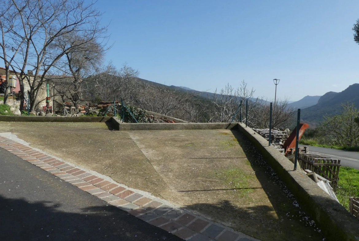 Maison de village à vendre à Duilhac-sous-Peyrepertuse avec terrasse et parking 