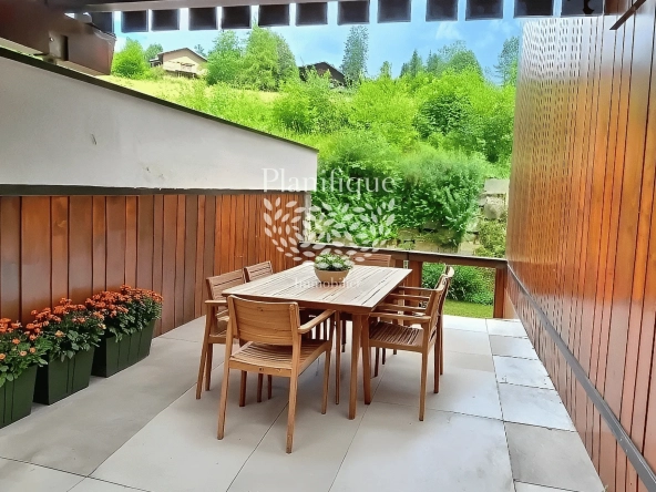 Studio à Megève Mont d’Arbois avec grande terrasse et services saisonniers