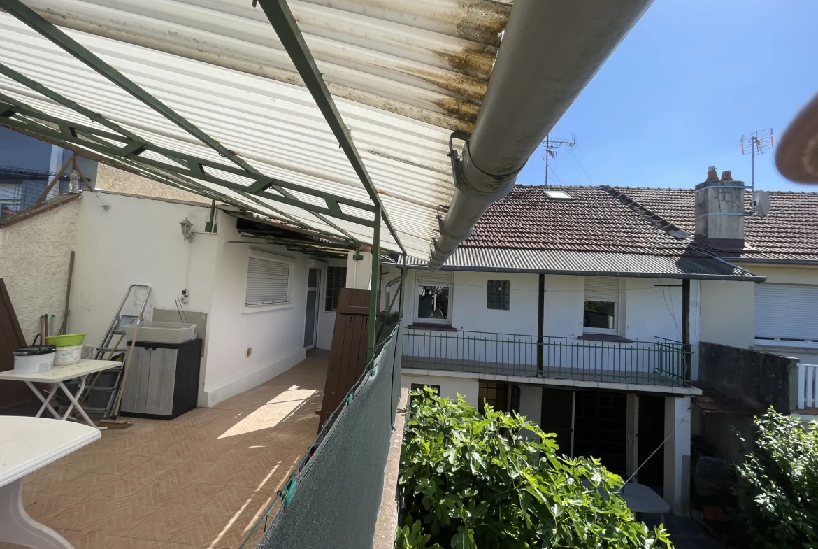 Appartement duplex 2 chambres avec terrasse à Hayange 
