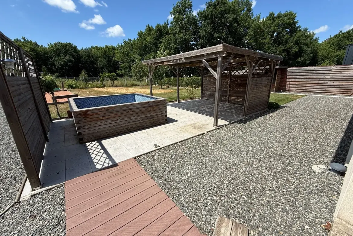Maison récente de plain-pied avec garage et jardin clos à Bellerive-sur-Allier 
