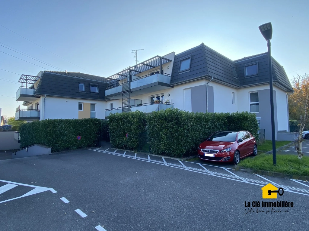 Bel appartement avec terrasse sud et garage à Kembs, idéal pour investisseur ou famille