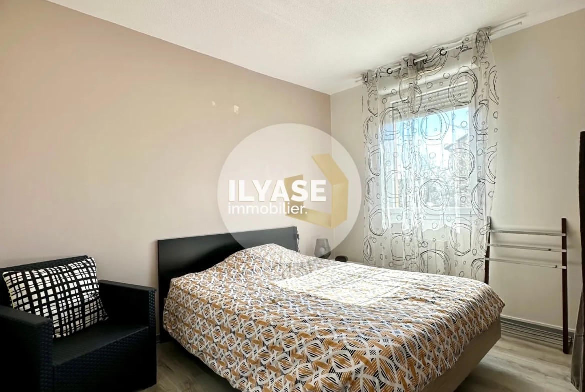 Appartement T3 de 61 m² avec balcon et parking à Chalon-sur-Saône 