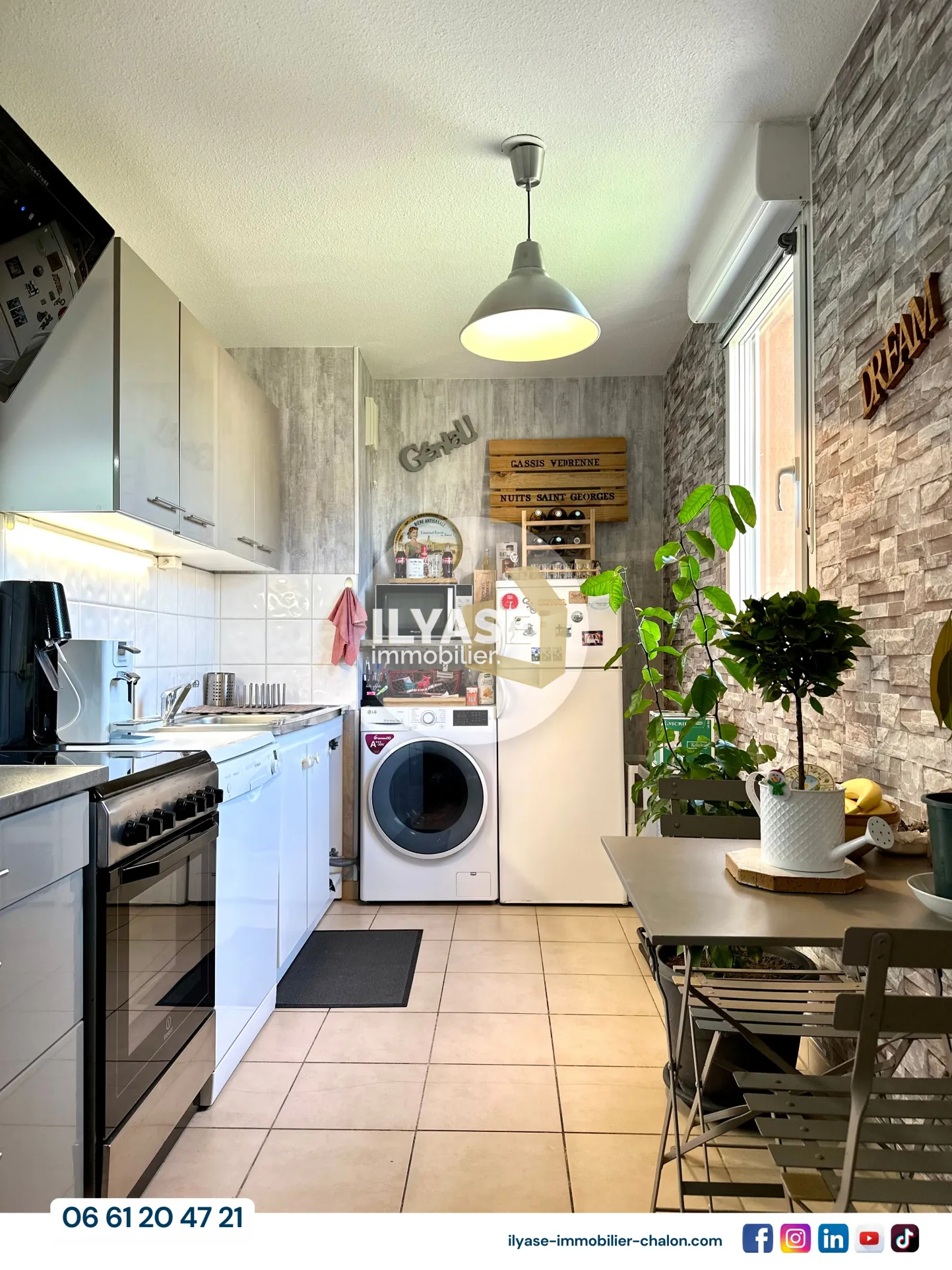 Appartement T3 de 61 m² avec balcon et parking à Chalon-sur-Saône 