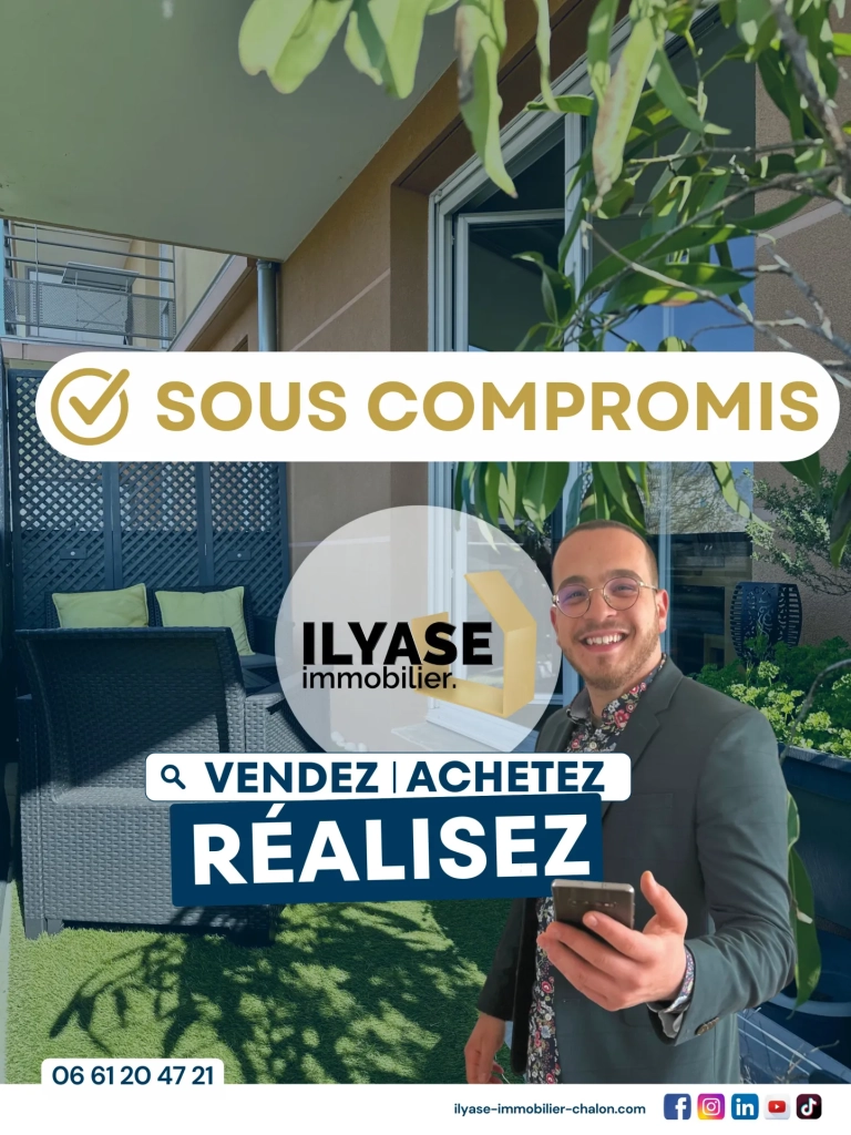 Appartement T3 de 61 m² avec balcon et parking à Chalon-sur-Saône