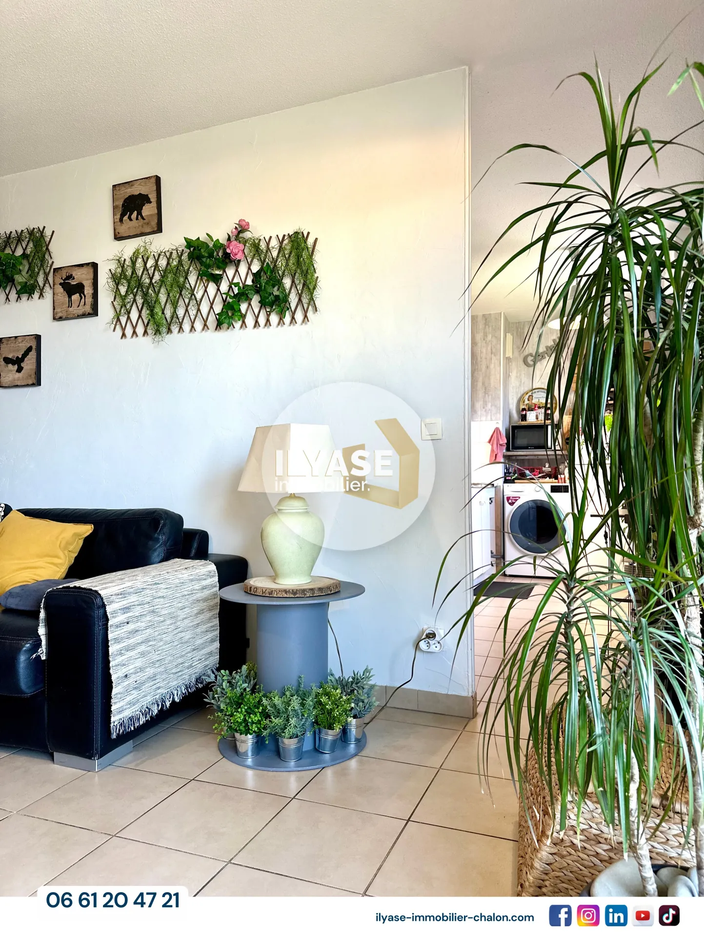 Appartement T3 de 61 m² avec balcon et parking à Chalon-sur-Saône 