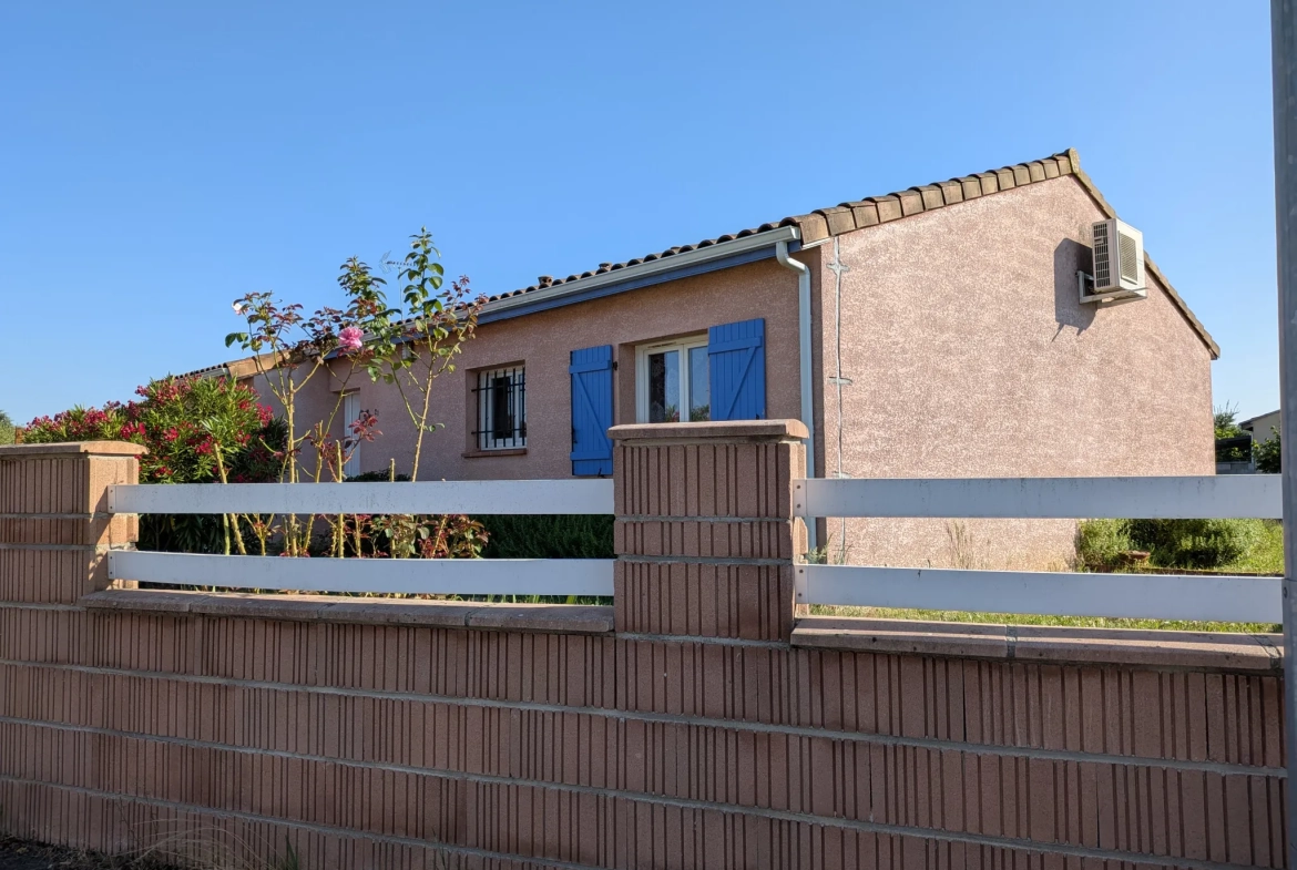 Maison de plain-pied à Gaillac avec jardin, 3 chambres, construction 2008 