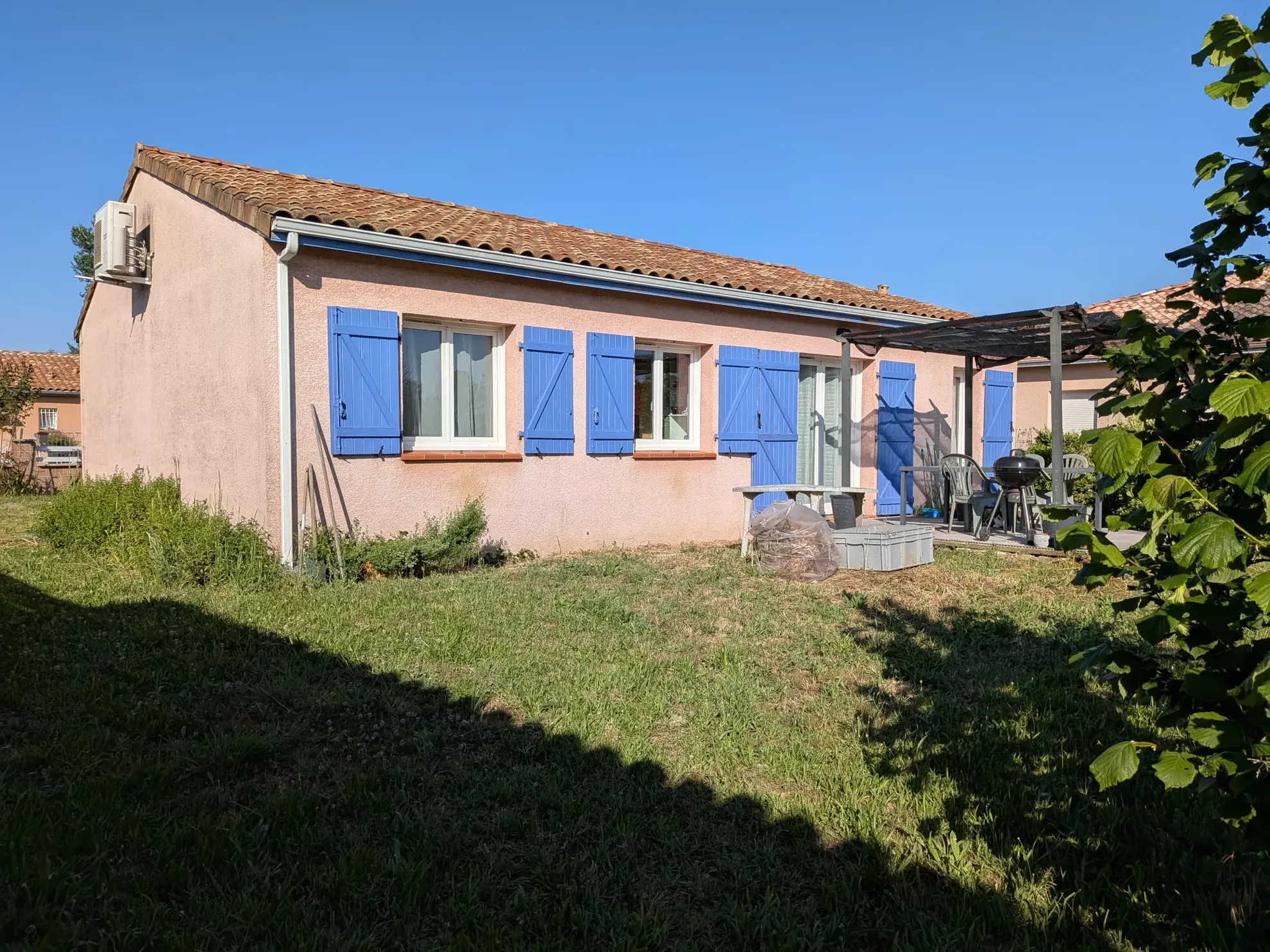 Maison de plain-pied à Gaillac avec jardin, 3 chambres, construction 2008 
