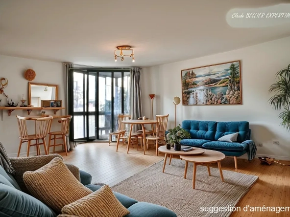 Appartement T4 de 80 m² à Marseille, résidence sécurisée proche du parc et du 12ème arrondissement
