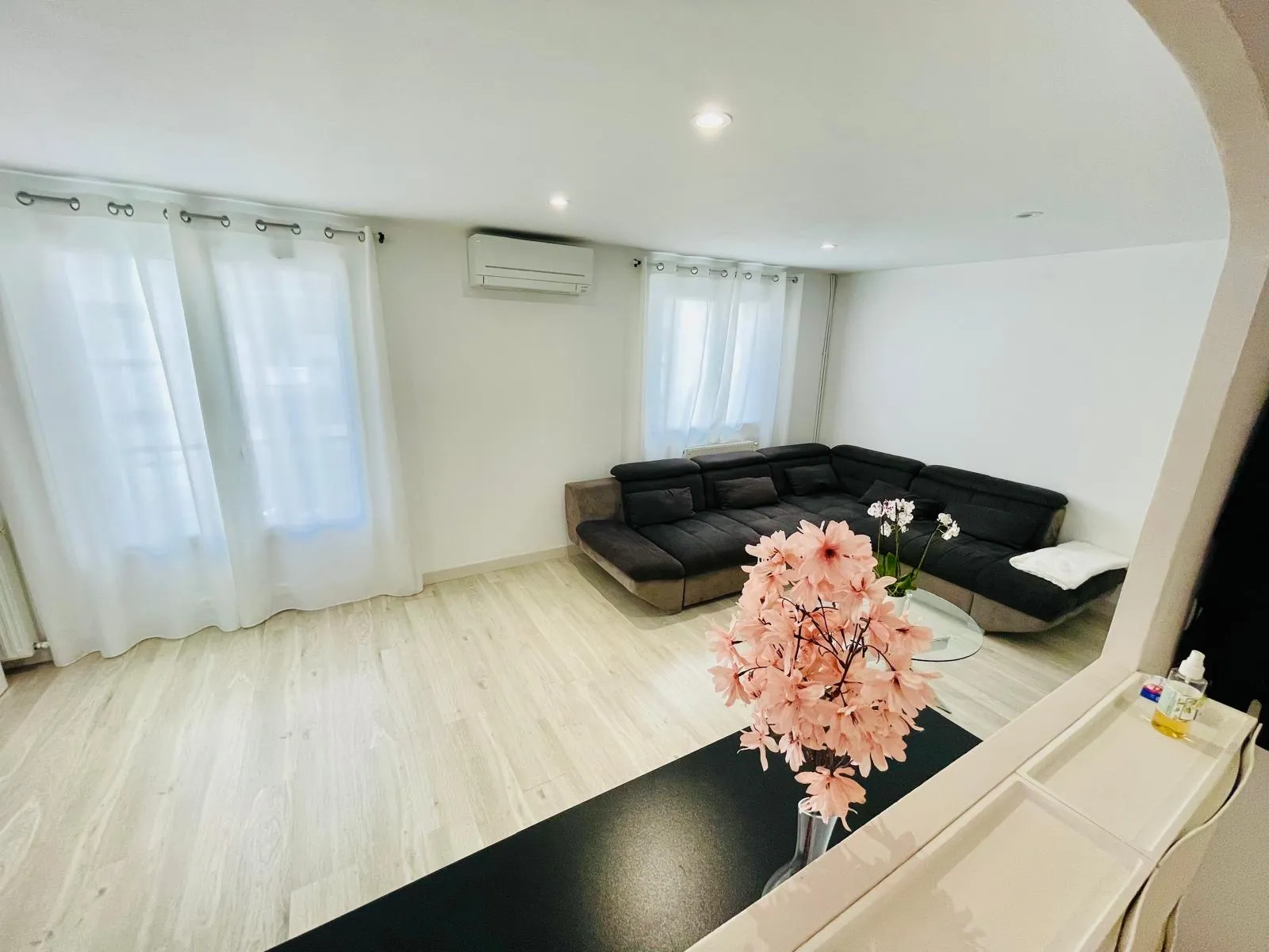 Appartement T5 rénové de 79 m² à Grenoble, secteur calme et proximité tramway 