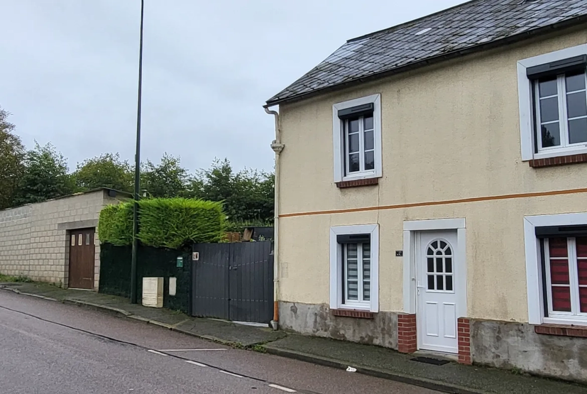 Maison à vendre à Envermeu - 3 chambres, garage, terrain 592 m² 