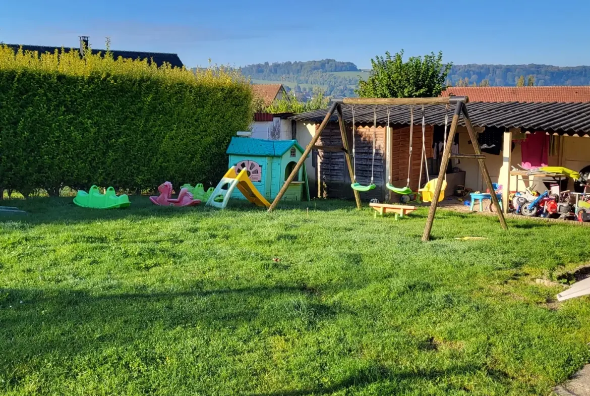 Maison à vendre à Envermeu - 3 chambres, garage, terrain 592 m² 