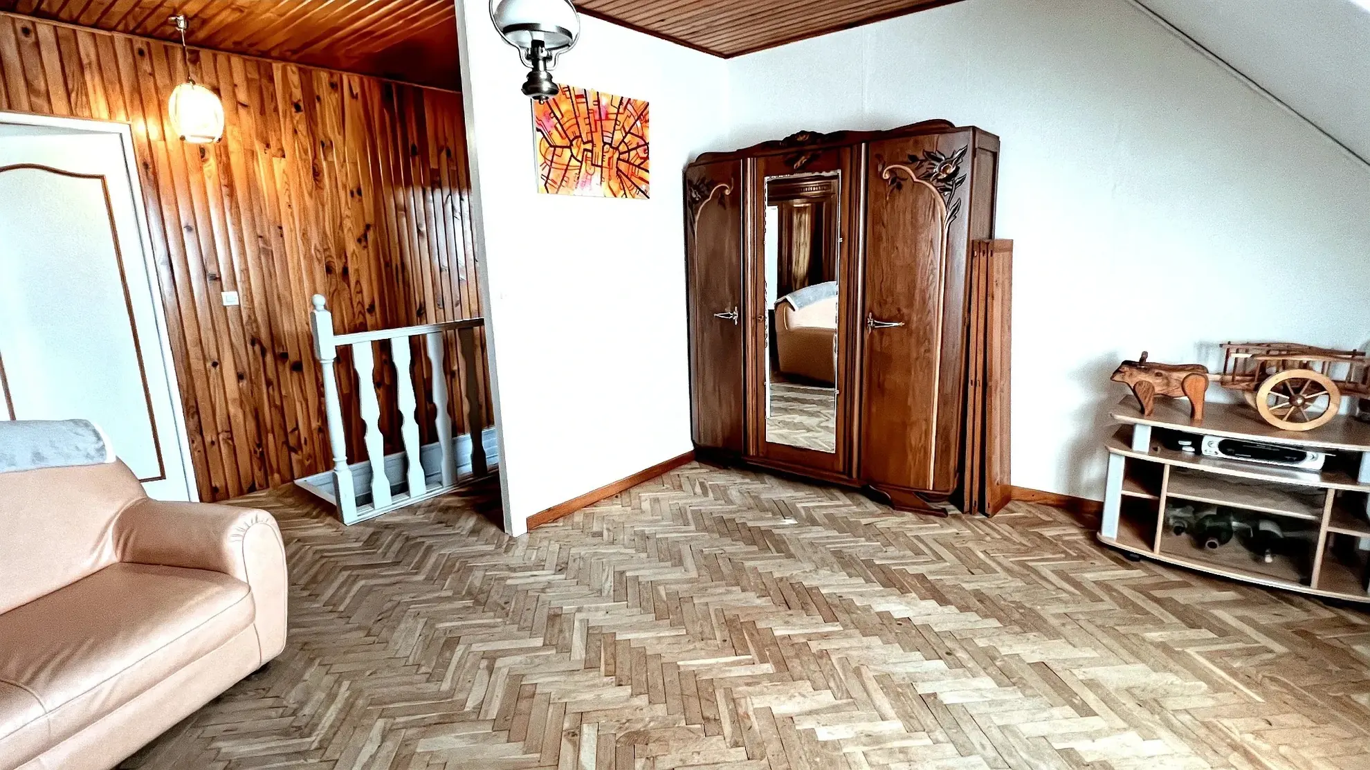 Vente maison familiale de plain-pied à La Ferté Alais, 5 chambres et terrain clos 