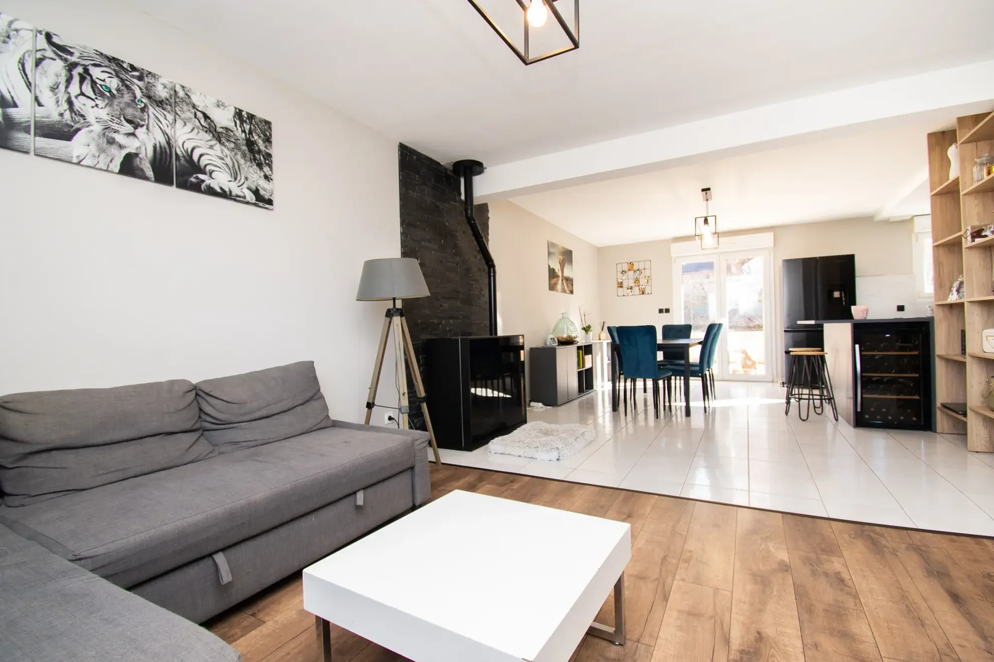 Maison récente avec 2 chambres, terrasse et garage près de Pontarlier 