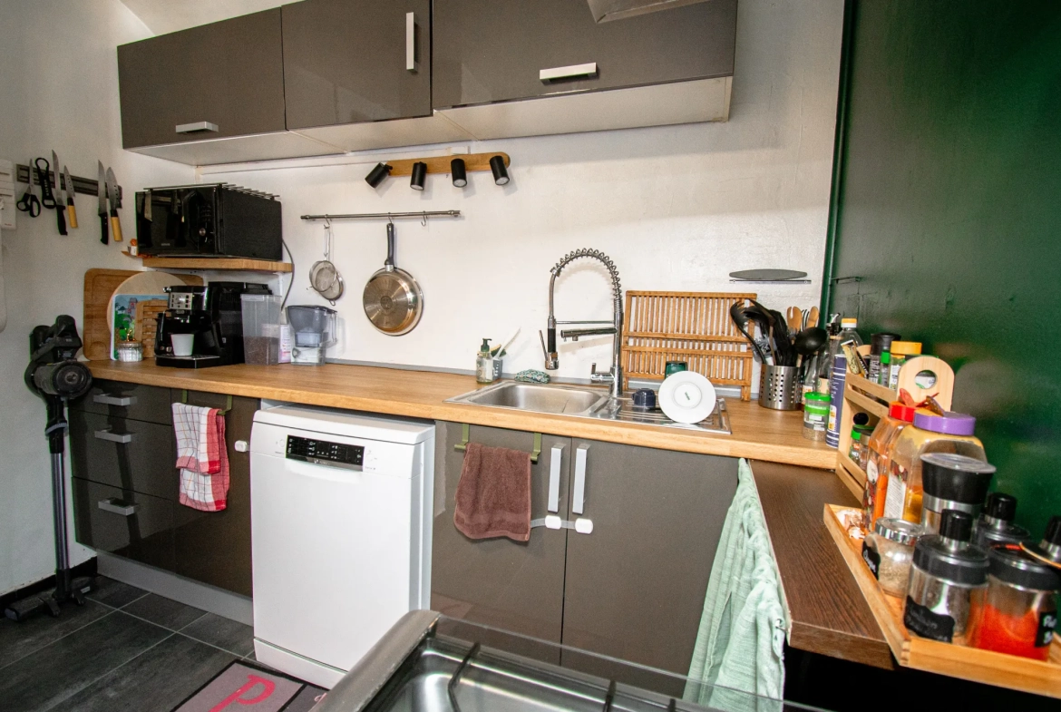Appartement 2 bis avec jardin et parking à Pontarlier Toulombief 