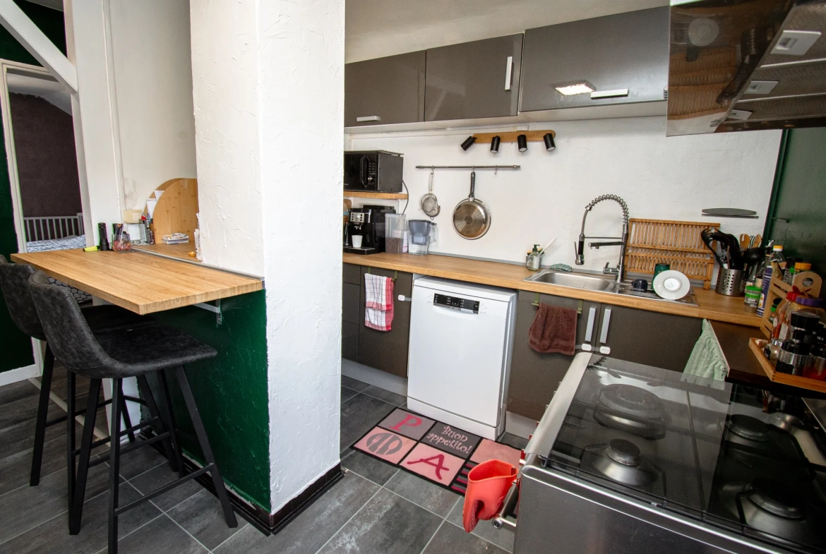 Appartement 2 bis avec jardin et parking à Pontarlier Toulombief 