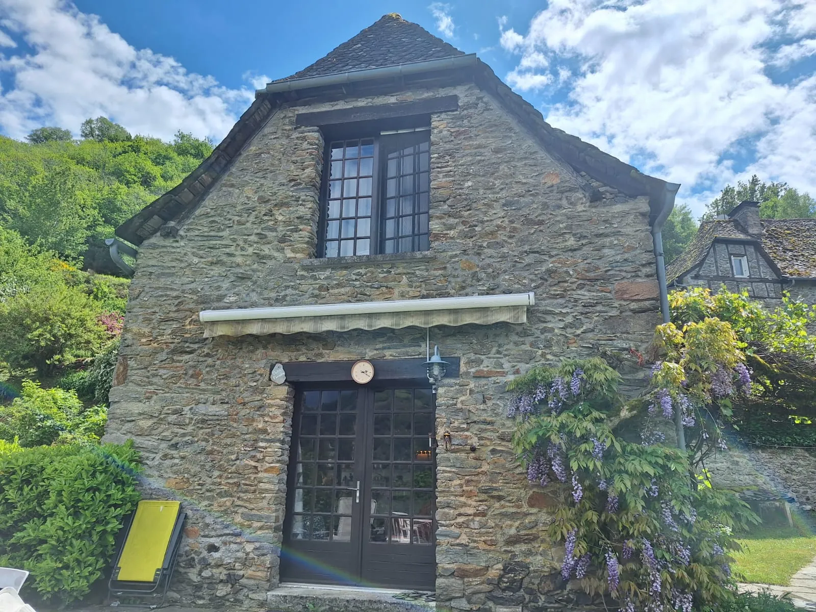 Maison d'été avec vue sur la vallée du Lot à Conques-en-Rouergue 