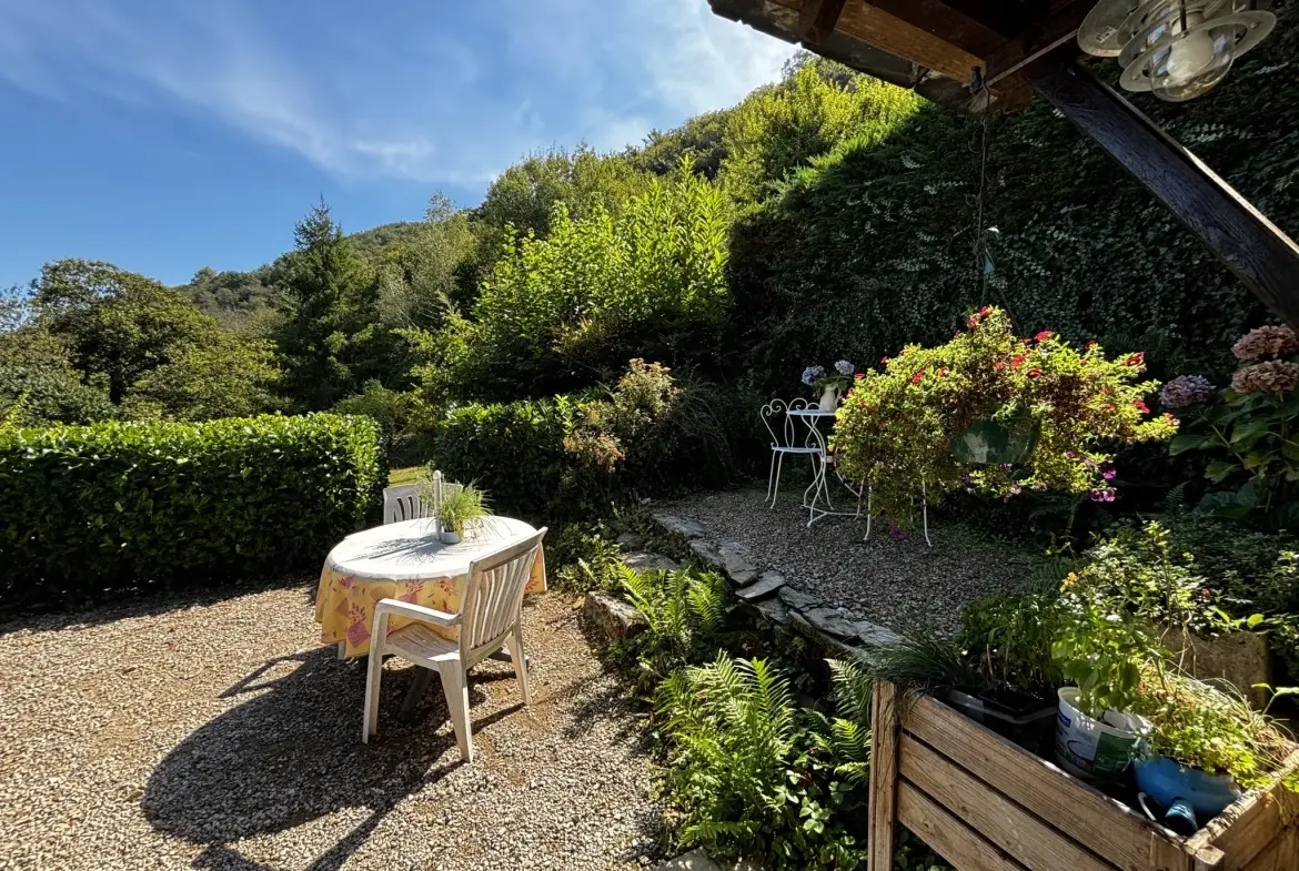 Maison d'été avec vue sur la vallée du Lot à Conques-en-Rouergue 