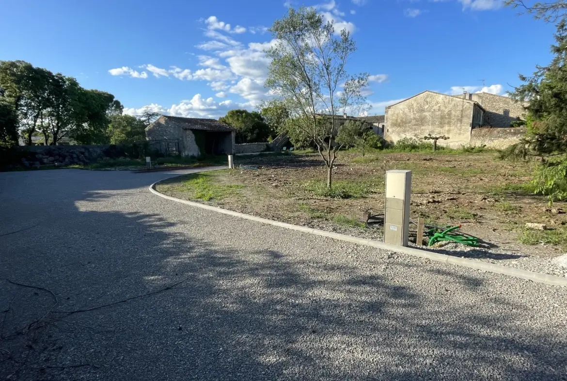 Terrain constructible viabilisé de 500 m² à Saint Hilaire De Beauvoir 