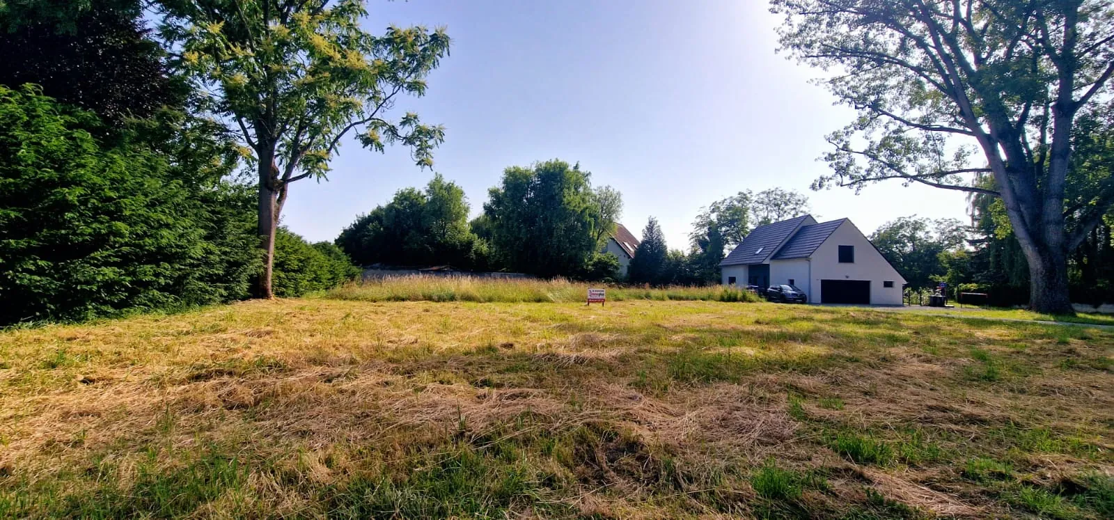 Terrain constructible à Rosenau de 5,54 ares en vente, environnement calme et idéal pour votre projet immobilier 
