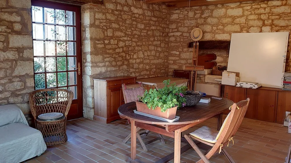 Maison de bastide avec gîte et jardin à Montcabrier (46700) 