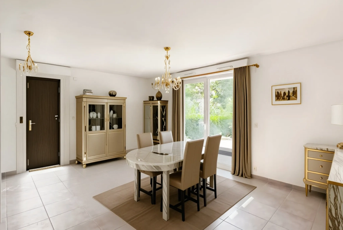 Appartement 3 pièces en rez-de-jardin à Montlignon avec jardin privatif et parking 