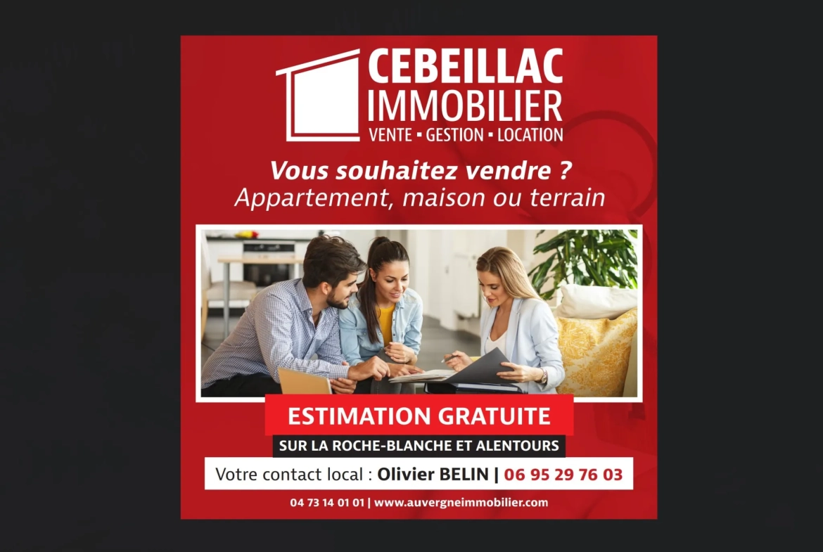 Appartement T6 de 148 m² à Clermont-Ferrand, secteur Plateau Central, idéal famille 