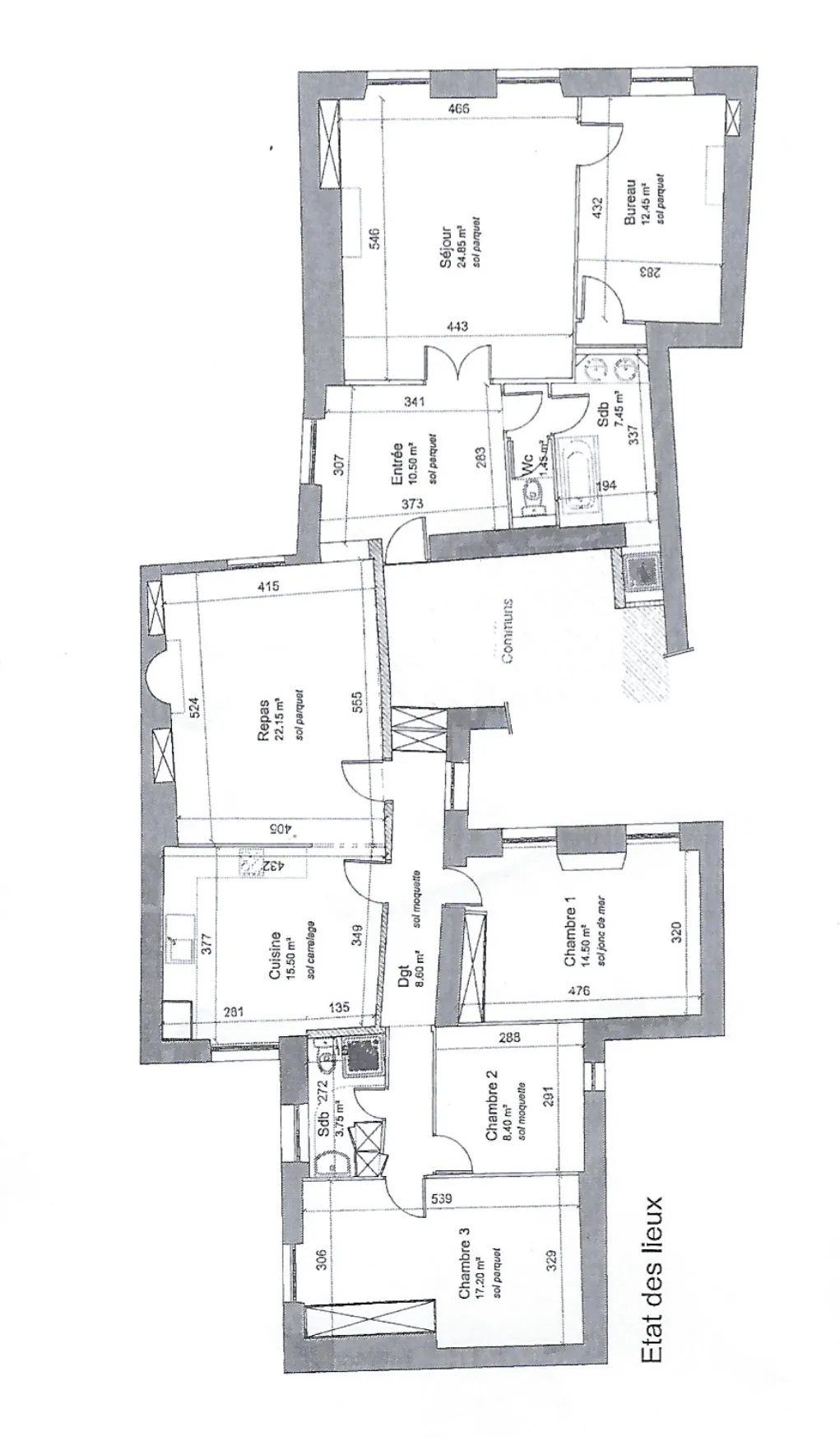 Appartement T6 de 148 m² à Clermont-Ferrand, secteur Plateau Central, idéal famille 