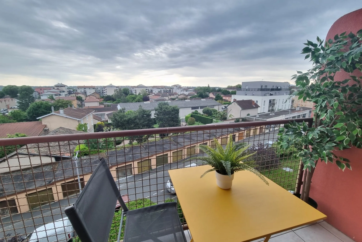 Appartement T3 lumineux avec balcon à Villefranche-sur-Saône 