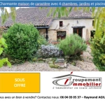 Maison avec gîte, piscine et grand jardin à Minzac - Charmante propriété en campagne