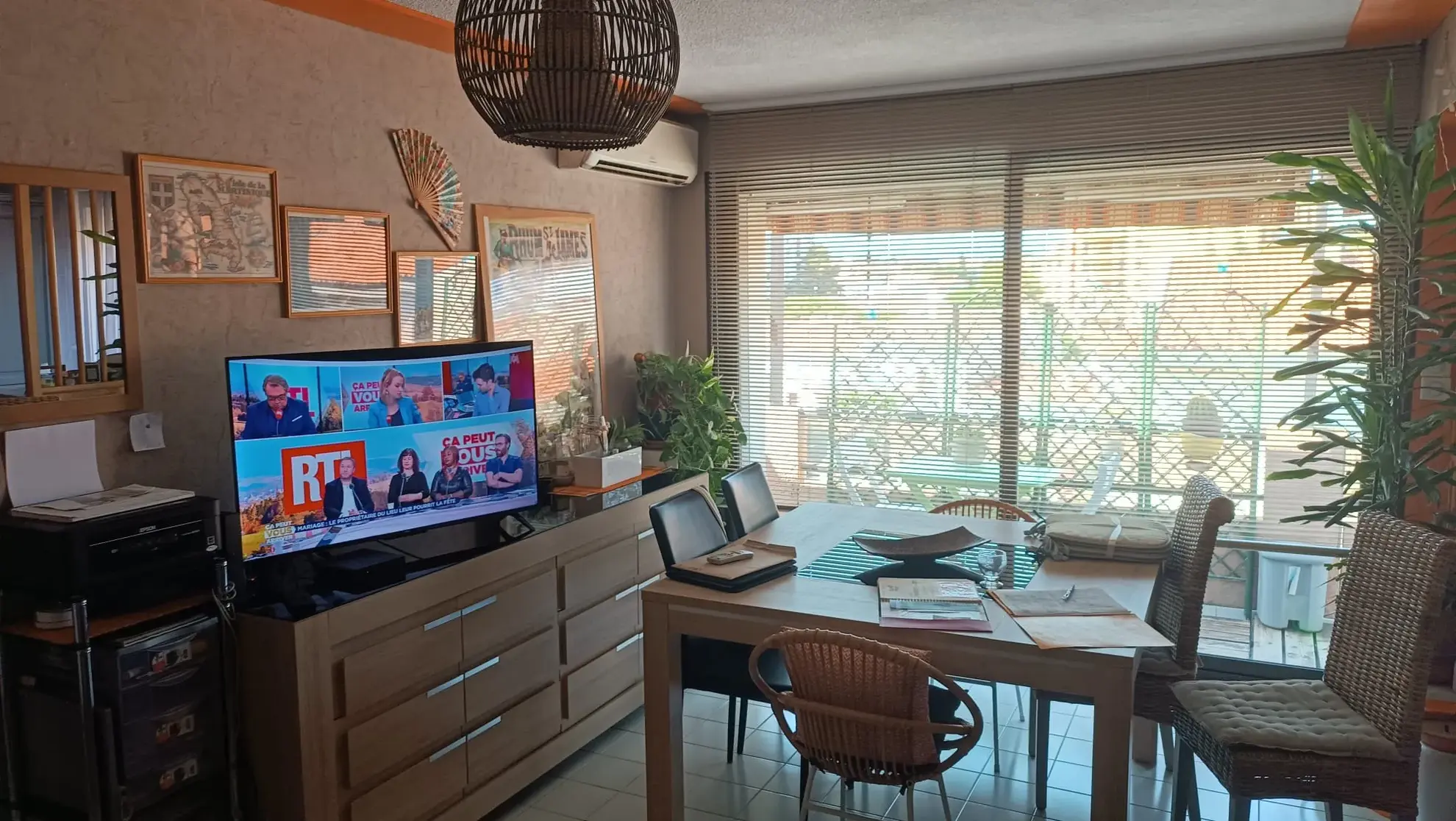 Appartement T2 lumineux de 48 m² avec balcon et garage à Perpignan 