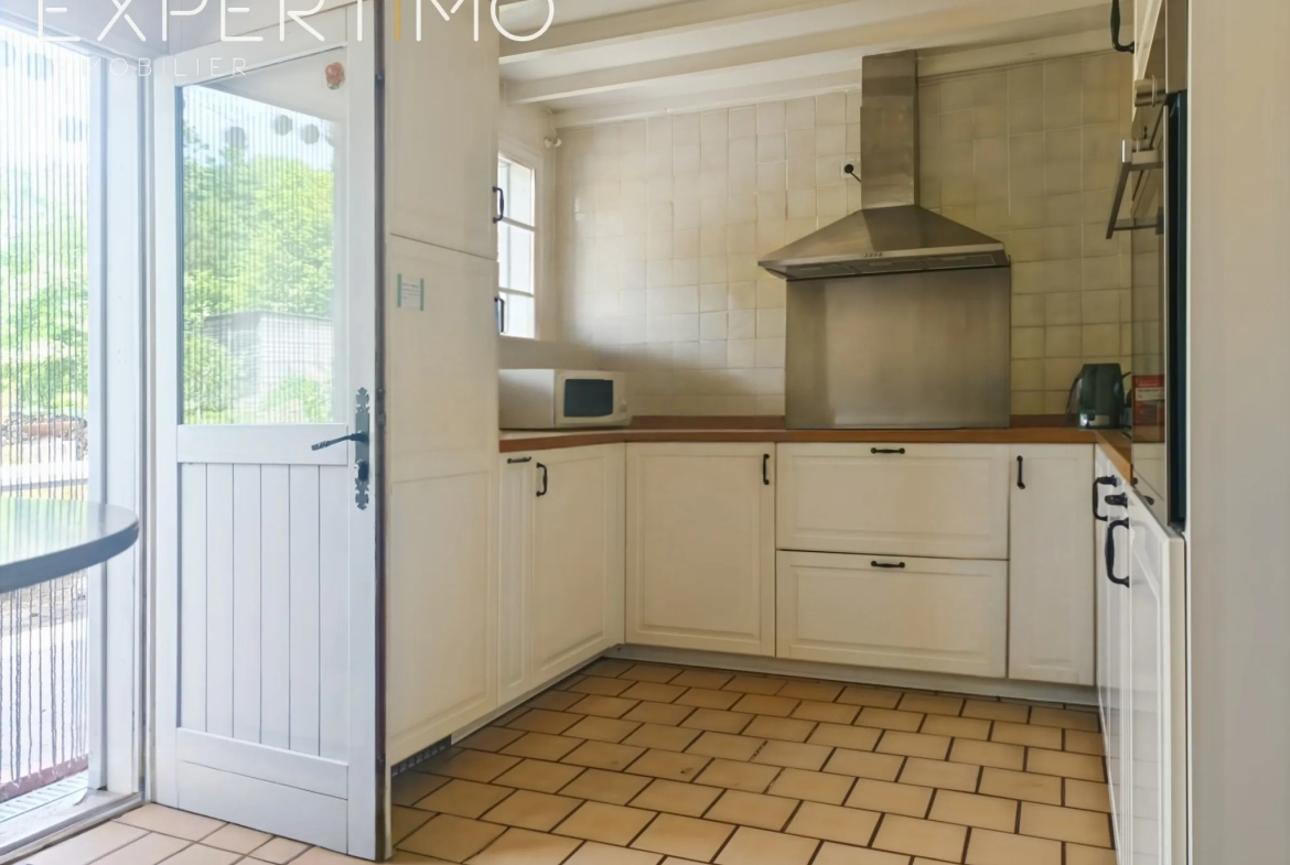 Longère authentique avec sauna, bain nordique et jardin clos près des plages de la baie de Somme 