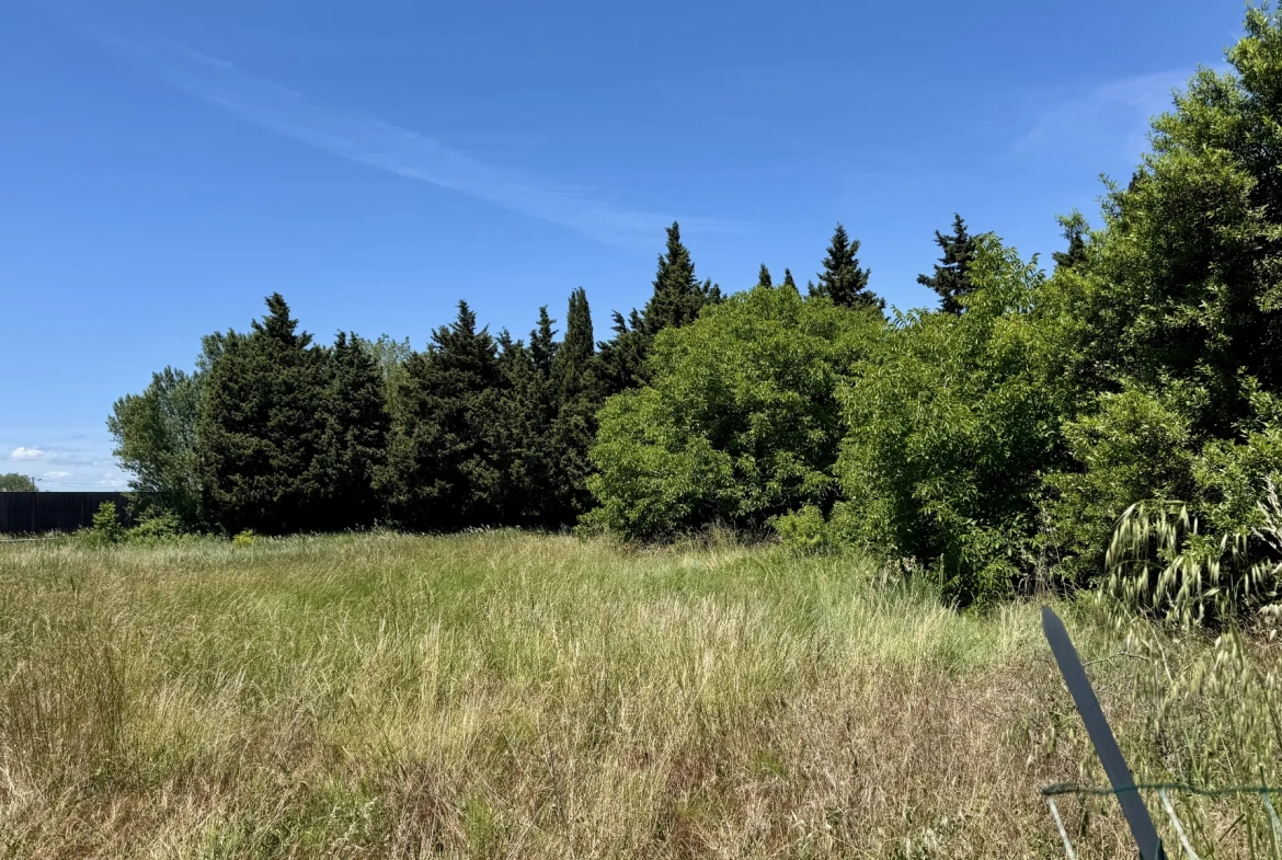 Terrain à bâtir à Courthézon - Lotissement de 6 terrains disponibles 
