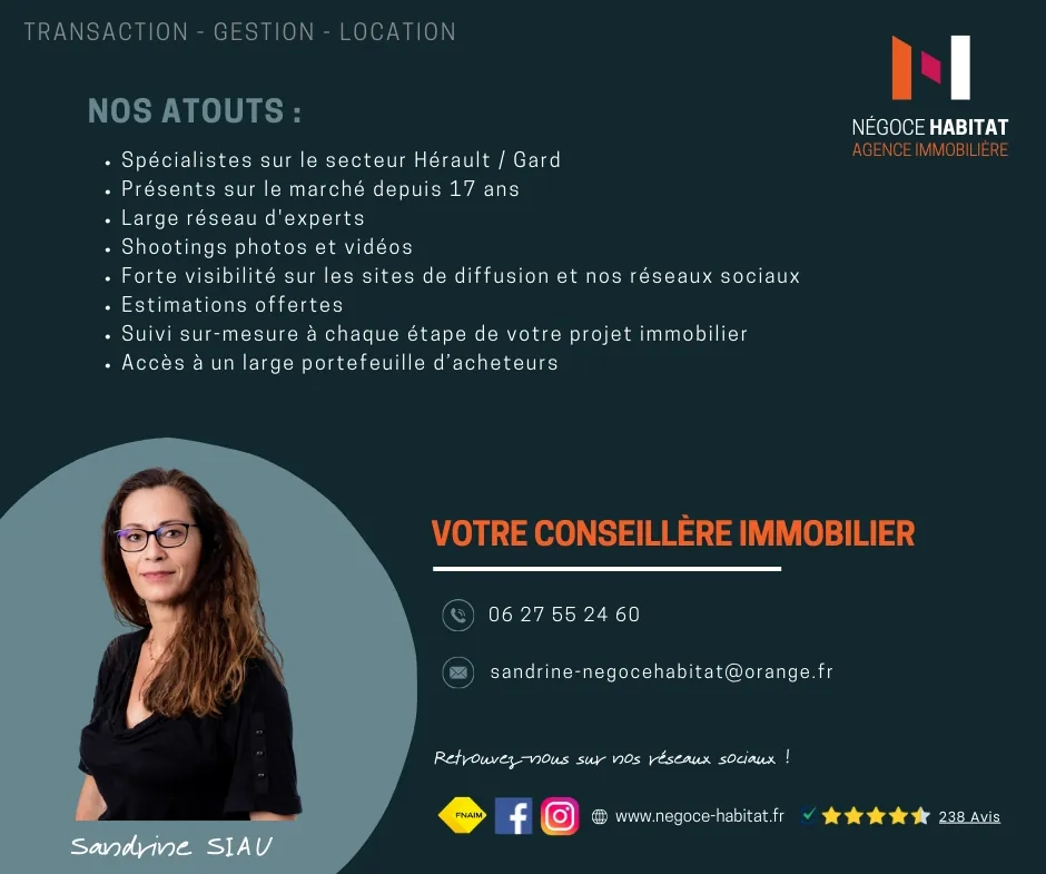 Opportunité rare : maison à rénover avec grand terrain à Sommières 